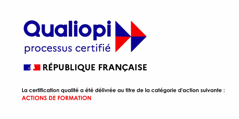 Organisme de formation certifié Qualiopi